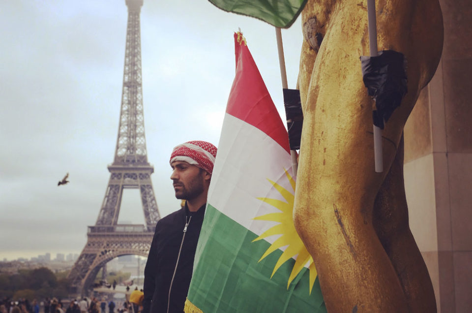 Rassemblement en soutien aux Kurdes du Rojava