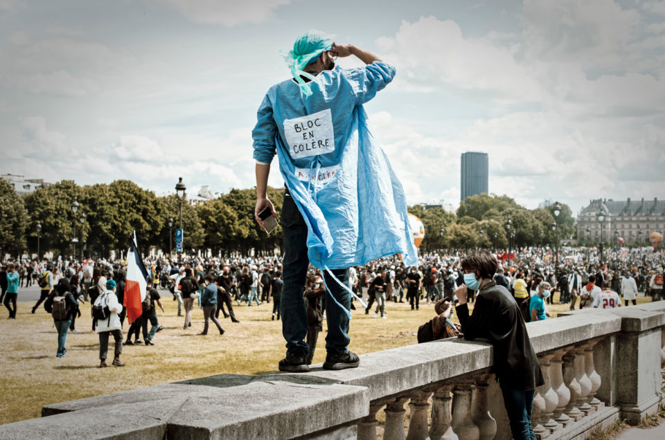 Manifestation du personnel soignant le 16 juin à Paris