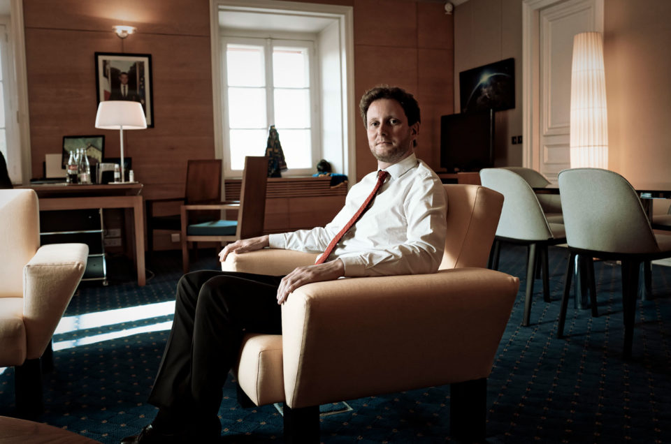 Portrait de Clément Beaune au Quai d’Orsay pour Der Spiegel