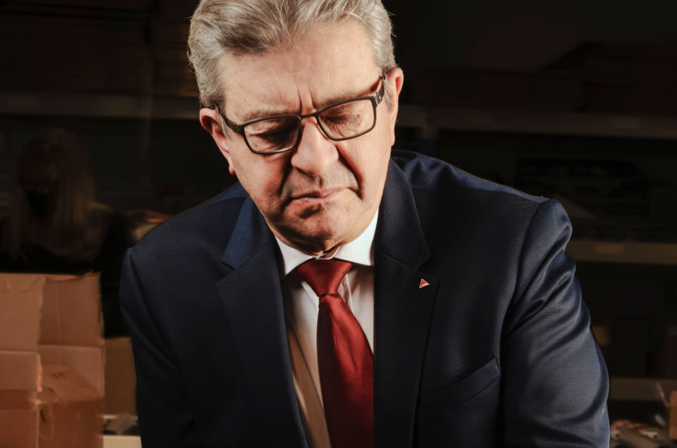 Portrait de Jean-Luc Mélenchon pour Le Monde