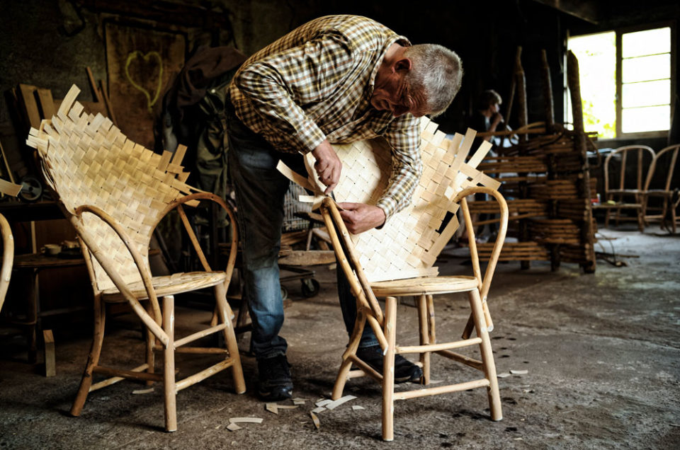 La fabrication du fauteuil Limousin pour WE DEMAIN