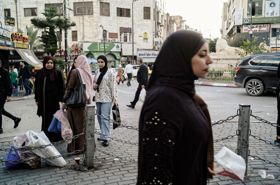 Reportage à Ramallah pour le quotidien Information (Danemark)