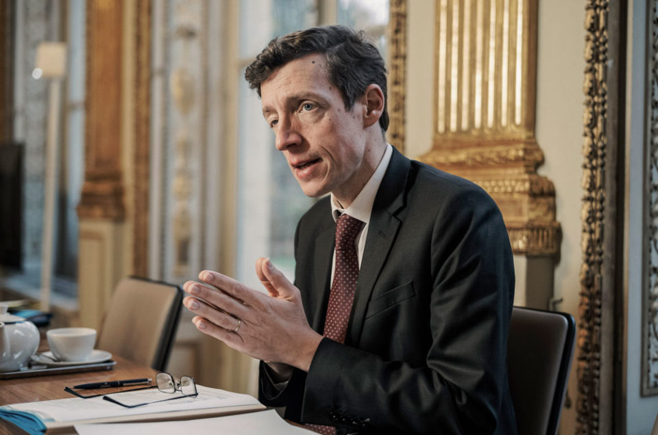 Edouard Geffray, Ministre de l&rsquo;Éduc. Nat. pour Le Monde